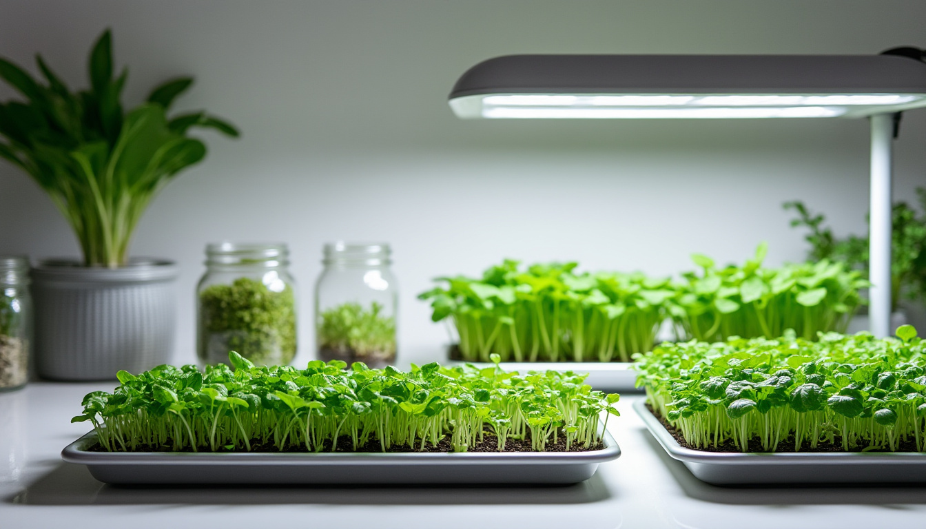 découvrez comment cultiver des micro-pousses chez vous toute l'année grâce à nos conseils simples et pratiques pour une récolte fraîche et nutritive.