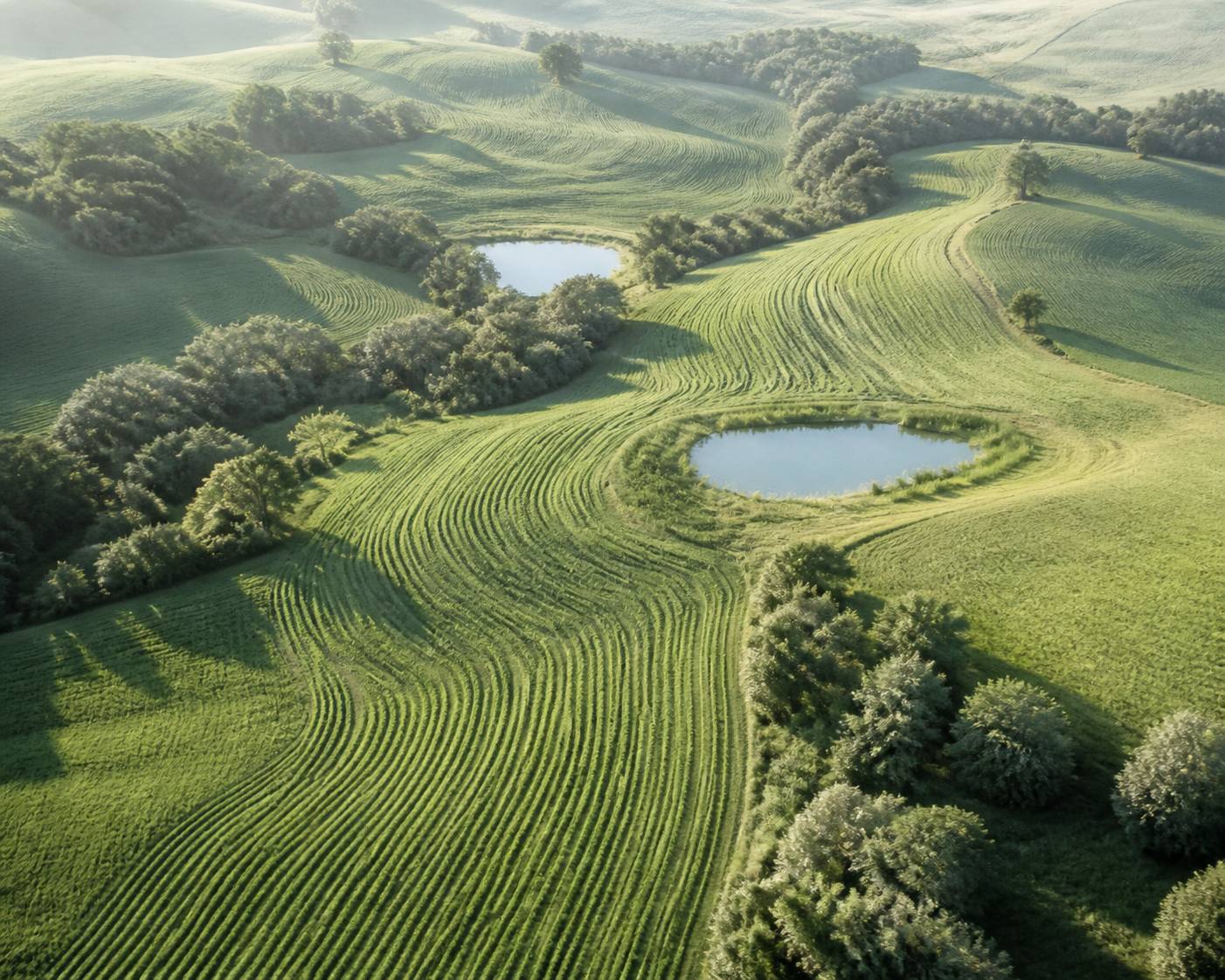 Le keyline design : optimiser l’eau et les sols en permaculture
